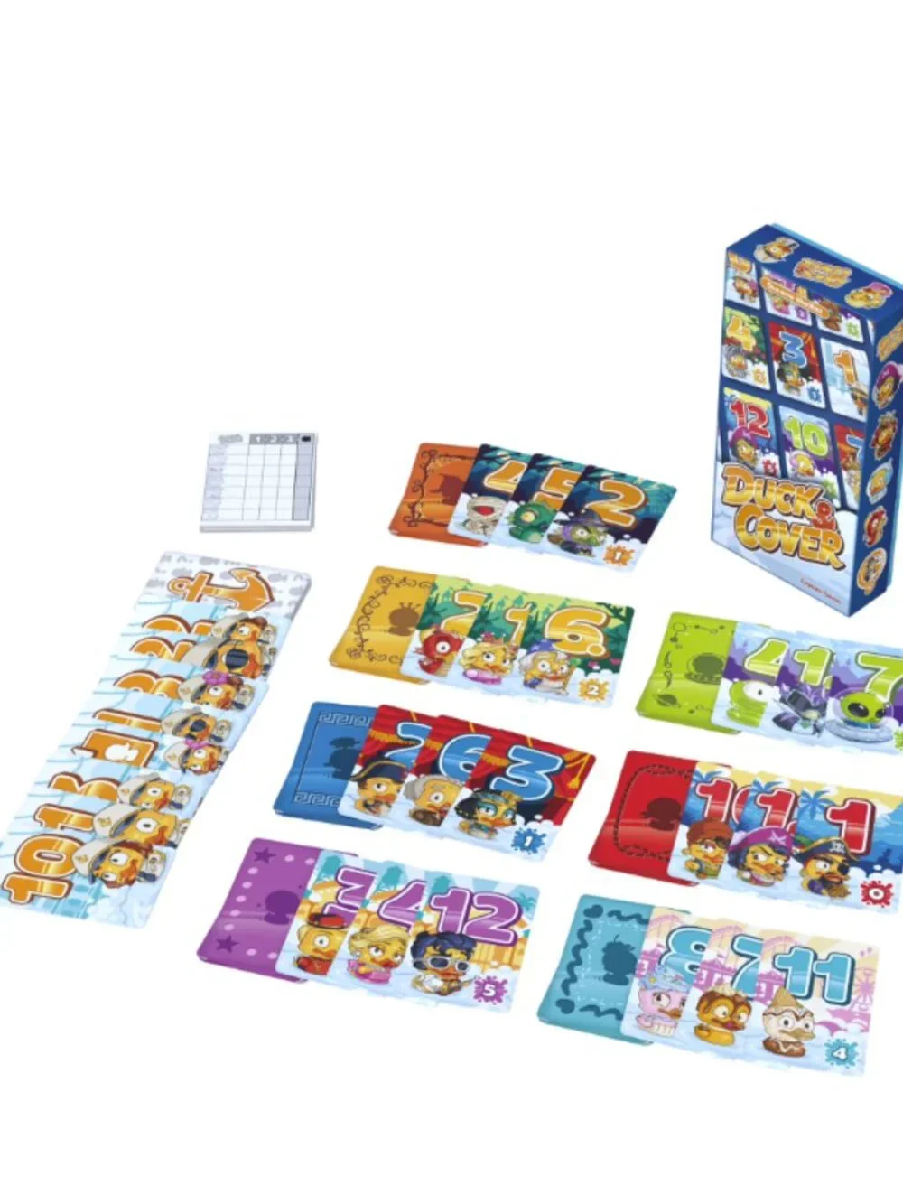 Duck & Cover Party Card Game Asmodee 2-7 Players Ages 7+ 30 Min